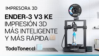 CREALITY Ender3 V3 KE  Impresora 3D de Alta Velocidad 500mms ⚡ Todotoner [upl. by Mahla143]