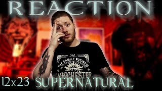 Supernatural 12x23 All Along the Watchtower FINALE Reaction [upl. by Phillie]