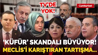 Mecliste küfür skandalı büyüyor HEDEPli vekiller sıralara vurdu Bozdağ oturuma ara verdi [upl. by Shirl]