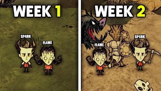 We Spent 2 Weeks in Dont Starve Together [upl. by Inahteb719]