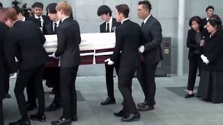 SHINee Jonghyun Funeral full part 1 [upl. by Peppard]