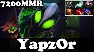 Dota 2  YapzOr 7200 MMR Plays Rubick  Ranked Match Gameplay [upl. by Naimerej368]