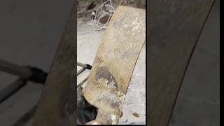 Restoring a Vintage Boucher Knife  Восстановление Деревянной Рукояткиshortsyoutube [upl. by Ahsinam933]