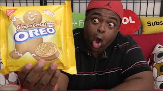 GINGERBREAD OREO TASTE TEST [upl. by Beane128]