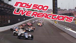 2024 Indianapolis 500 LIVE REACTIONS Come Join in my Discord [upl. by Dev]