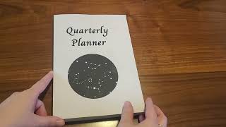 Constellation Quarterly Planner Walk Thru [upl. by Fielding]