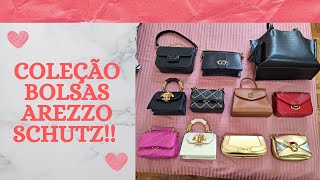 COLEÇÃO DE BOLSAS  AREZZO E SCHUTZ [upl. by Leynad]