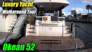 Attractive amp Modern  2023 Okean 52 Luxury Yacht [upl. by Mechelle]