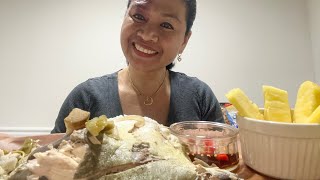 PAKSIW NA POMPANO FISH  VEGETABLE  FRESH PINEAPPLE FILIPINO MUKBANG [upl. by Parthen259]