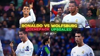 Cristiano Ronaldo Vs Wolfsburg ● 4k upscaled clips  SetYourGoal [upl. by Nerraw374]