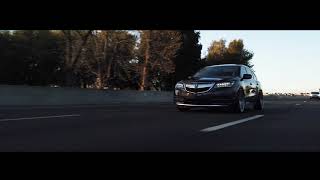 2014 Acura MDX rolling lowered on 22s [upl. by Ailla]