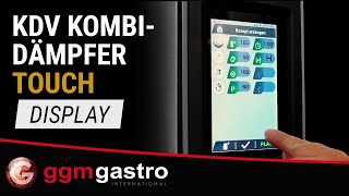 Kombidämpfer  Touch  7x GN 11  mit Waschsystem  KDV920  GGM Gastro [upl. by Emad]