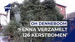 Fenna heeft 126 kerstbomen verzameld [upl. by Shriver]