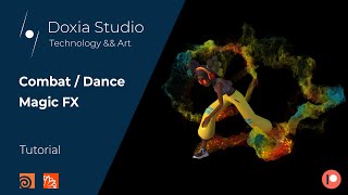 Houdini Tutorial Combat  Dance Magic FX Preview [upl. by Nedia]