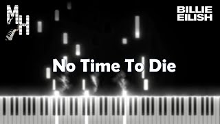 Billie Eilish  No Time To Die  Piano Cover  Sheets  MIDI  Magic Hands [upl. by Faye]