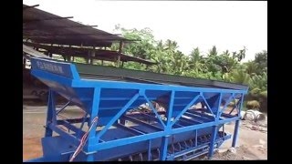 Fixed Concrete Batching Plant with skip hopper1 [upl. by Koziara]