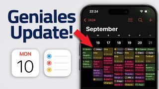 Apple Kalender amp Erinnerungen ENDLICH gut iOS 18 [upl. by Ahtikal418]