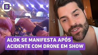 Alok confessa falha após drone cair em fã pede desculpas e promete Um ano de salão de beleza [upl. by Aitnyc]