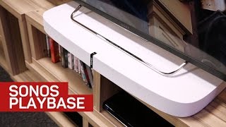 Sonos Playbase is a musical home theater genius [upl. by Alcot717]