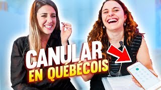 UNE PARISIENNE IMITE LACCENT QUÉBÉCOIS w Swann Périssé Canular téléphonique [upl. by Tiffanle641]