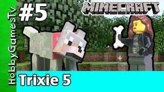 Minecraft Trixie 5 New Mine Wolf Bone byHobbyGamesTV [upl. by Millisent]