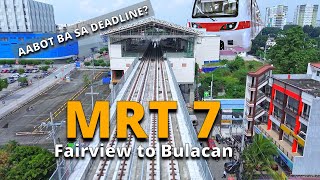 MRT 7 quotDULOquot mula FAIRVIEW hanggang Bulacan  San Miguel Project [upl. by Cima]