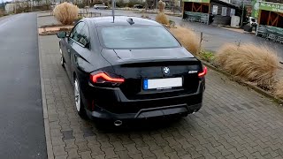 2022 BMW 220i Coupe 184 PS Top Speed Autobahn POV Drive Topspeed BMW Autobahn BMW220i BMW2 [upl. by Erroll]