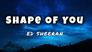 ED Sheeran  Shape Of You Lyrics [upl. by Chas]