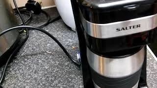 Slow LivingSalter Coffee Maker UnboxingNatural Sounds No Music [upl. by Standing]