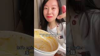 Easy Creamy Noodles Soup 簡單濃郁拉麵湯 [upl. by Strickler]