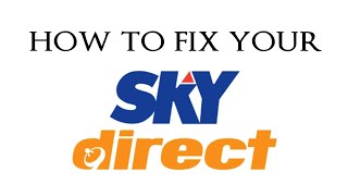 How to fix your sky direct skycable [upl. by Stilwell]