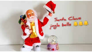 Santa dance and sing JINGLE bells 🔔🔔🔔 [upl. by Dolphin696]