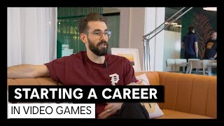 HOW TO START A CAREER IN VIDEO GAMES [upl. by Arabrab]