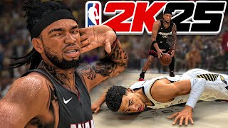 NBA 2K25 MyCAREER  Dropped Tyreese To The Ground [upl. by Uticas749]