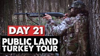 HIGH EXPECTATIONS  Public Land Turkey Tour Day 21 [upl. by Lehacim]