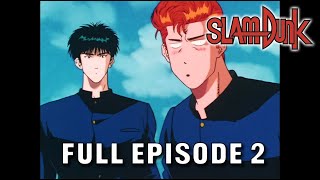 Slam Dunk TV Series  Episode 02  Go to Hell Basketball Hanamichi vs Rukawa  English Sub HD [upl. by Buroker626]