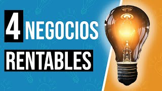 4 Negocios rentables 2023  GANAR DINERO [upl. by Nur87]