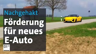 Neues EAuto mit Methanolbrennstoffzelle 14 Millionen € Fördergeld  Kontrovers  BR24 [upl. by Eiram]