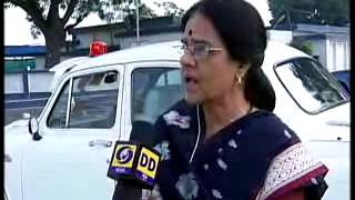 Interview with Union Minister Girija Vyas on slum rehabilitation schemes [upl. by Wing]