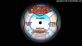 Ullanda  Want Ads 1979 [upl. by Zaria]