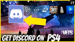 How to Get Discord on PS4 [upl. by Nylhsa]