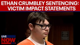 Ethan Crumbley sentencing emotional victim impact statements  LiveNOW from Fox [upl. by Holna495]