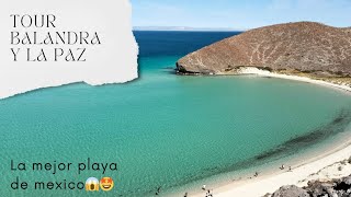 Playa Balandra y La paz 2024🌊🤩TOUR completoTipsLa playa más bonita de México WOW [upl. by Yggep575]