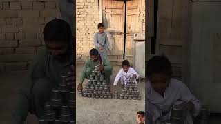 song glass funny glassmagictrick comedy glassblowing desi glassing villagelife newsong [upl. by Dalston]