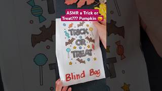 ASMR Trick or Treat Blind Bag Opening 🤩💕🎃 shorts ytshorts asmr asmrsounds blindbag fun [upl. by Nnairrehs]