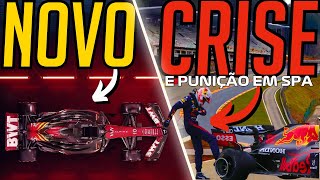 VERSTAPPEN PUNIDO  RED BULL EM CRISE GRAVE  MERCEDES DESQUALIFICADA  DEADPOOL ALPINE F1 TEAM [upl. by Oicapot]