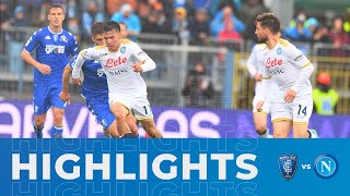 HIGHLIGHTS  Empoli  Napoli 32  Serie A  34ª giornata [upl. by Kizzee189]