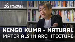 Kengo Kuma and Associates use natural materials in Architecture  Dassault Systèmes [upl. by Fritz]