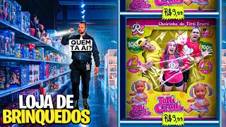 24 HORAS NA MAIOR LOJA DE BRINQUEDO Fomos pegos [upl. by Andrews]