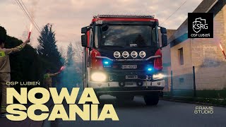 Nowa Scania dla OSP Lubień [upl. by Lenahtan]